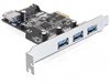 Изображение Delock PCI Express Card  3 x external + 1 x internal USB 3.0