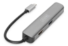 Изображение DIGITUS USB-C Dock,5-Port,4K/30Hz, HDMI/2xUSB-4/SD/MicroSD