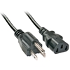 Picture of Lindy 2m US 3 Pin to C13 Mains Cable, low lead