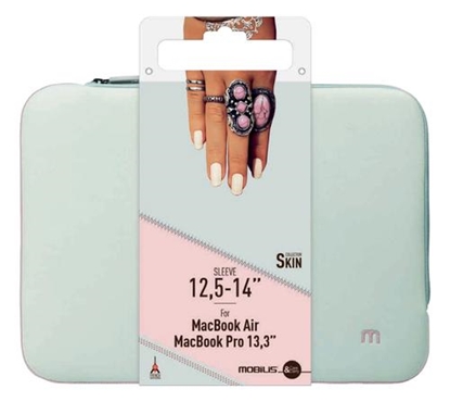 Picture of Etui na tablet Mobilis Mobilis Skin Sleeve 12.5-14" - Grey and pink