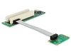 Изображение Delock Riser Card Mini PCI Express  2 x PCI 32 Bit 5 V with flexible cable 13 cm left insertion