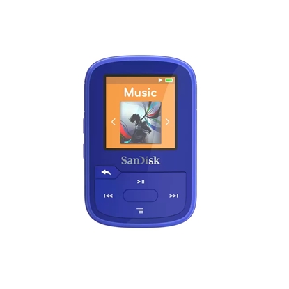 Attēls no SanDisk Clip Sport Plus MP3 player 32 GB Blue