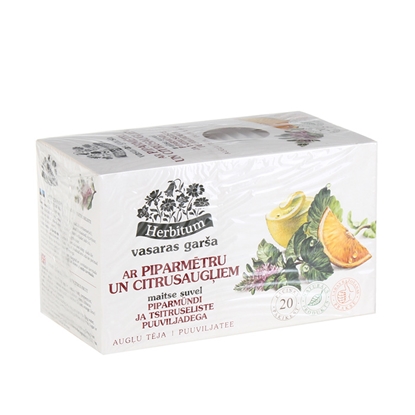 Picture of Tēja augļu Herbitum Vasaras piparmētru, citrusaugļu 2.5gx20