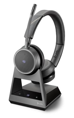 Attēls no Słuchawka Poly POLY 4220 Office Zestaw słuchawkowy Bezprzewodowy Opaska na głowę Biuro/centrum telefoniczne Bluetooth Czarny