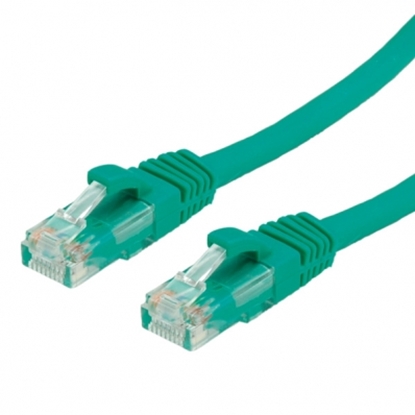 Изображение VALUE UTP Cable Cat.6, halogen-free, green, 5.0 m