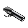 Picture of Adapteris Baseus L41 USB-C to Mini Jack 3.5mm + USB-C 