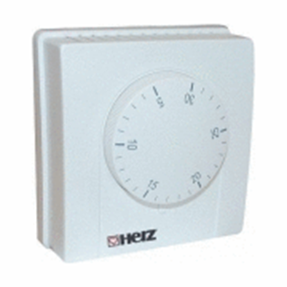 Picture of Telpas termostats 230 V, 5-30*C, bimetāla, HERZ