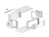 Picture of LANBERG 19inch wall-mounted rack 4U