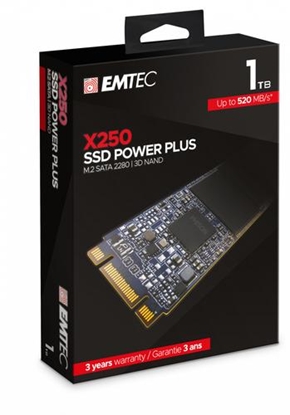 Attēls no EMTEC SSD   1TB M.2 SATA X250