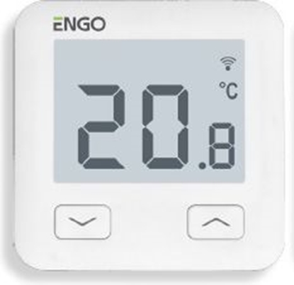 Изображение Telpas termostats ENGO WiFi, balts, iebūvējams,