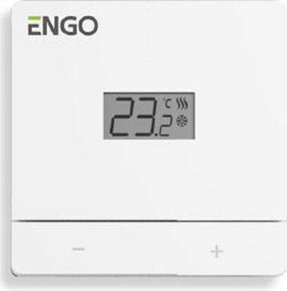 Attēls no Telpas termostats ENGO, balts, 230V