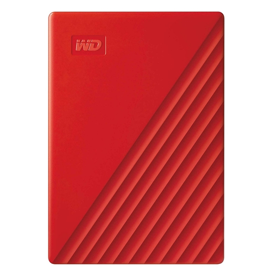Изображение Dysk zewnętrzny HDD WD My Passport 2TB Czerwony (WDBYVG0020BRD-WESN)
