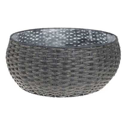 Attēls no Grozs stādīšanai pīts,apaļš,brūns 42x42xh18cm