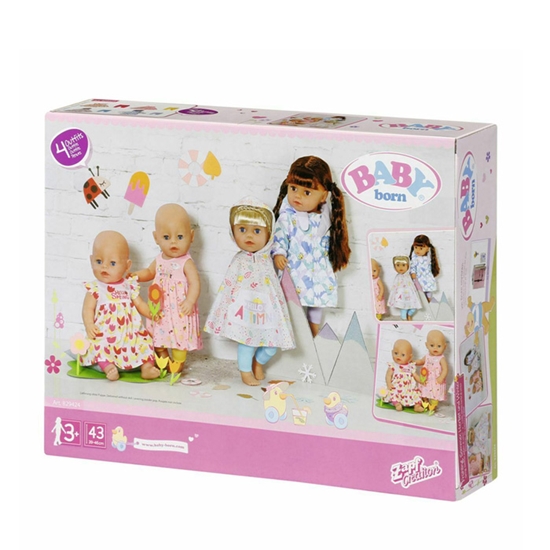 Picture of Leļļu apģērbs BB 4 sezonas 43cm 3+