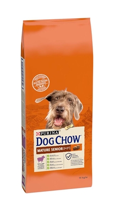 Изображение PURINA Dog Chow Mature Senior with lamb - dry dog food - 14 kg
