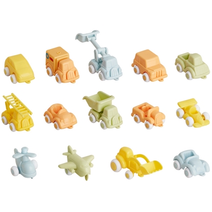 Изображение Rot. Auto VT Eko līnijas Mini Chubbies 7cm, sort. 1+