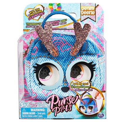 Attēls no Rot. Soma Purse Pet Mikro briedis Denim Deerie 5+