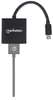 Picture of Manhattan Mini DisplayPort 1.2a to HDMI Adapter Cable, 4K@60Hz, Active, 19.5cm, Male to Female, Black, Three Year Warranty, Polybag