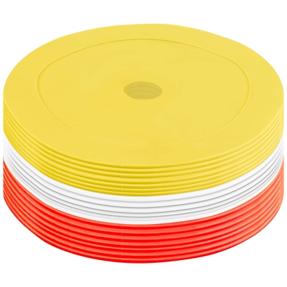 Attēls no Pure2Improve | Rubber Training Markers | Red/White/Yellow