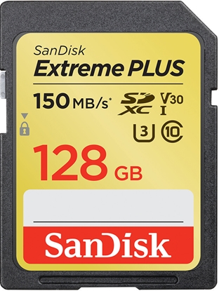 Attēls no SanDisk Extreme Plus SDXC 128GB
