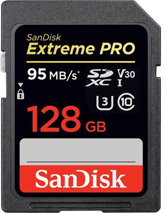 Picture of Atmiņas karte SanDisk Extreme PRO SDXC 128GB