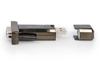 Изображение DIGITUS USB2.0 Serial adapter DSUB 9M incl. USB A Cable 80cm