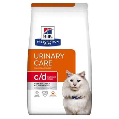 Изображение HILL'S PRESCRIPTION DIET Feline c/d Urinary Care Multicare Stress Dry cat food Chicken 3 kg