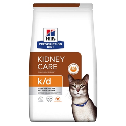 Attēls no HILL'S PRESCRIPTION DIET Feline k/d Kidney Care Dry cat food Chicken 3 kg