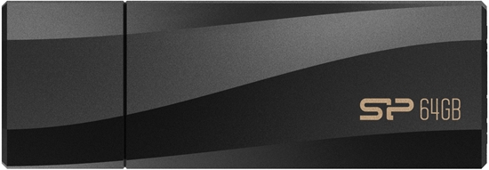 Picture of Silicon power USB Flash Drive Blaze Series B07 64 GB, Type-A USB 3.2 Gen 1, Black