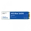 Attēls no SSD|WESTERN DIGITAL|Blue SA510|250GB|M.2|SATA 3.0|Write speed 440 MBytes/sec|Read speed 555 MBytes/sec|2.38mm|TBW 100 TB|MTBF 1750000 hours|WDS250G3B0B