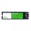 Picture of SSD|WESTERN DIGITAL|Green|240GB|M.2|SATA 3.0|Read speed 545 MBytes/sec|1.5mm|MTBF 1000000 hours|WDS240G3G0B