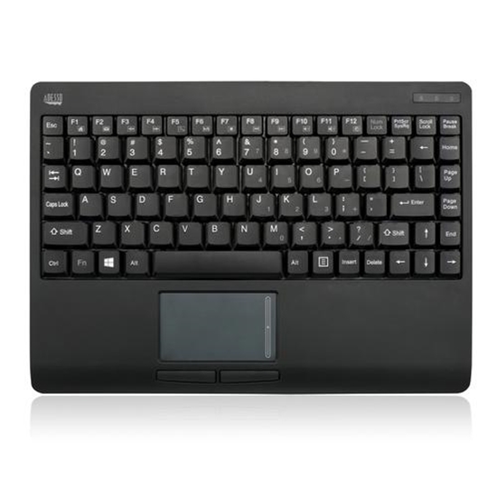 Изображение Adesso Wireless Mini Touchpad Keyboard