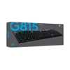 Изображение Logitech G G815 keyboard USB QWERTY English Carbon