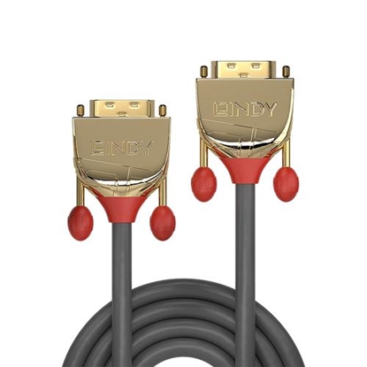 Picture of Lindy 7,5m DVI-D Dual Link Cable, Gold Line