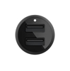 Изображение Belkin USB-A Car Charger 24W black CCB001btBK