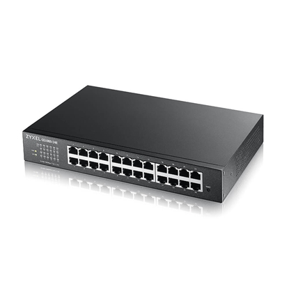 Attēls no Zyxel GS1900-24E-EU0103F network switch Managed L2 Gigabit Ethernet (10/100/1000) 1U Black