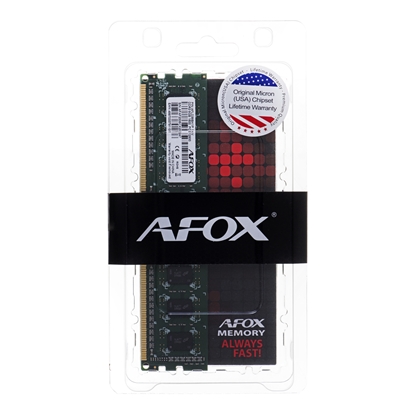 Attēls no AFOX DDR3 8G 1600 UDIMM memory module 8 GB 1600 MHz LV 1,35V