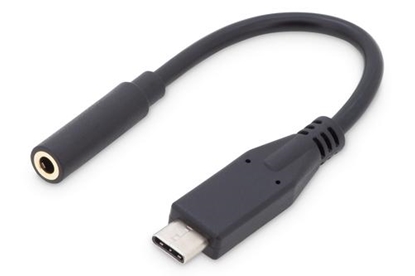 Attēls no DIGITUS USB Type-C Audio Adapter Type-C/St to 3.5mm Jack