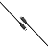 Изображение Silicon Power cable USB-C - USB-C Boost Link 1m, black (LK15CC)