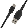 Picture of Belkin USB-C/USB-A Cable 2m braided, black CAB002bt2MBK