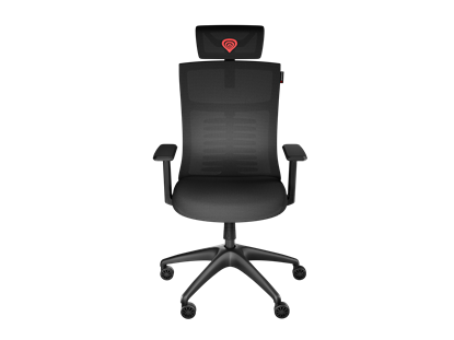Изображение Genesis Ergonomic Chair Astat 200 mm | Base material Nylon; Castors material: Nylon with CareGlide coating | Black