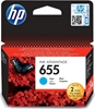 Изображение HP 655 Cyan Original Ink Advantage Cartridge