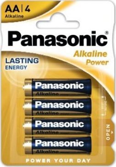 Picture of 1x4 Panasonic Alkaline Power Mignon LR6 AA