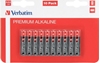 Picture of 1x10 Verbatim Alkaline battery Micro AAA LR 03            49874