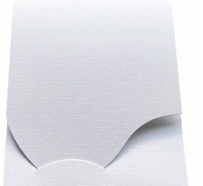 Picture of 1x100 Daiber Folders Wave white Linnen  16019