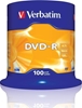 Picture of 1x100 Verbatim DVD-R 4,7GB 16x Speed, matt silver