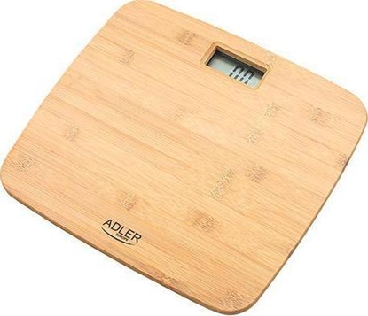 Attēls no Adler Bathroom Bamboo Scale AD 8173 Maximum weight (capacity) 150 kg, Accuracy 100 g