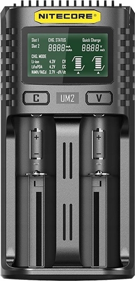 Picture of BATTERY CHARGER 2-SLOT/UM2 NITECORE