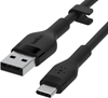 Изображение Belkin Flex USB-A/USB-C to 15W 1m mfi. cert. black CAB008bt1MBK