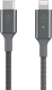 Изображение Belkin Smart LED Cable grey 1,2m USB-C / Lightning   CAA006bt04GR